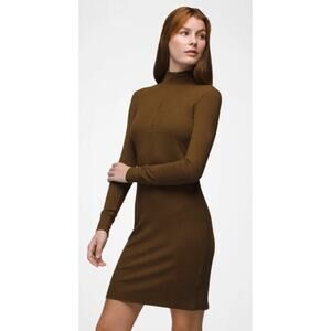 prAna Foundation Rib Long Sleeve Dress